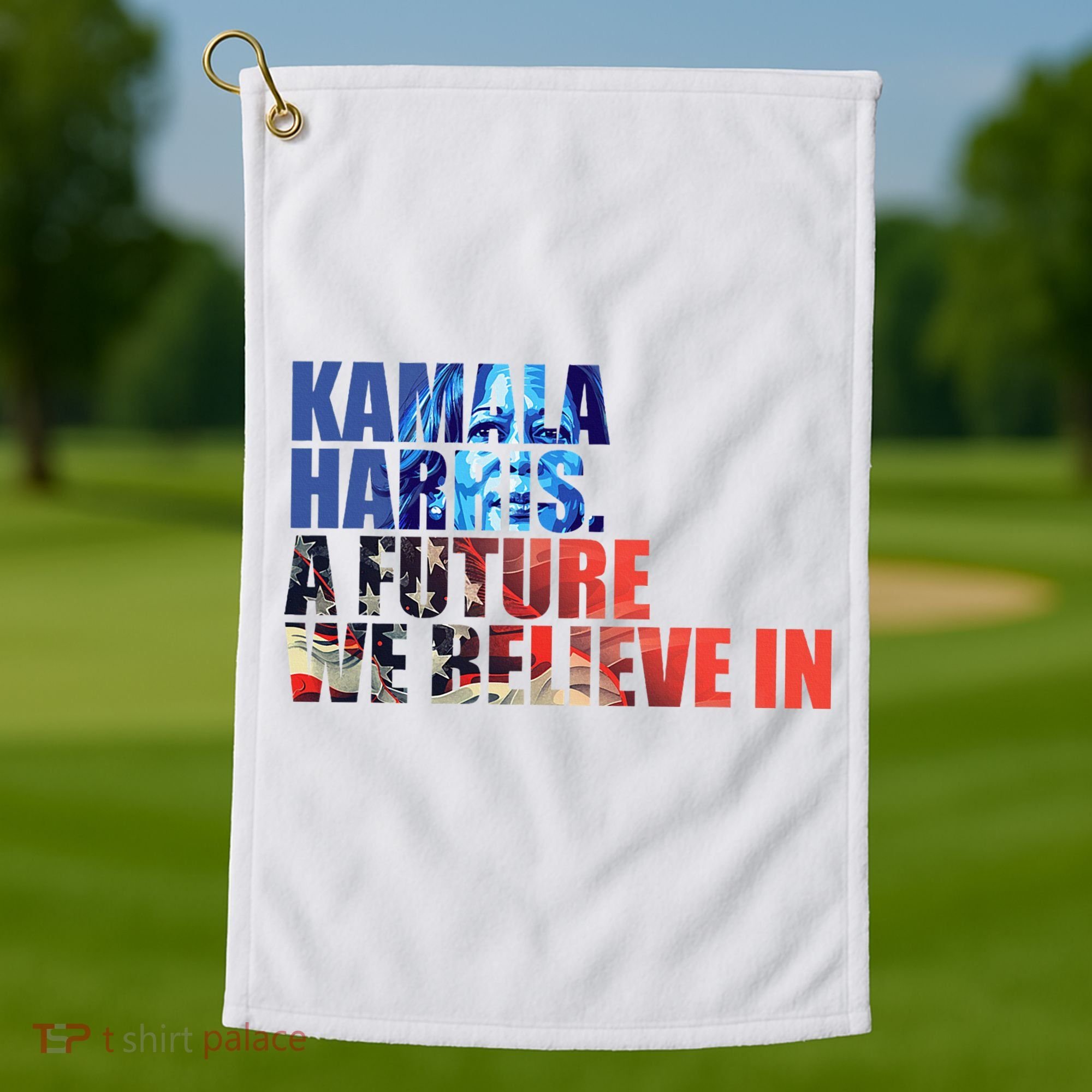 Kamala Harris 2024 Presidential Campaign Golf Towel