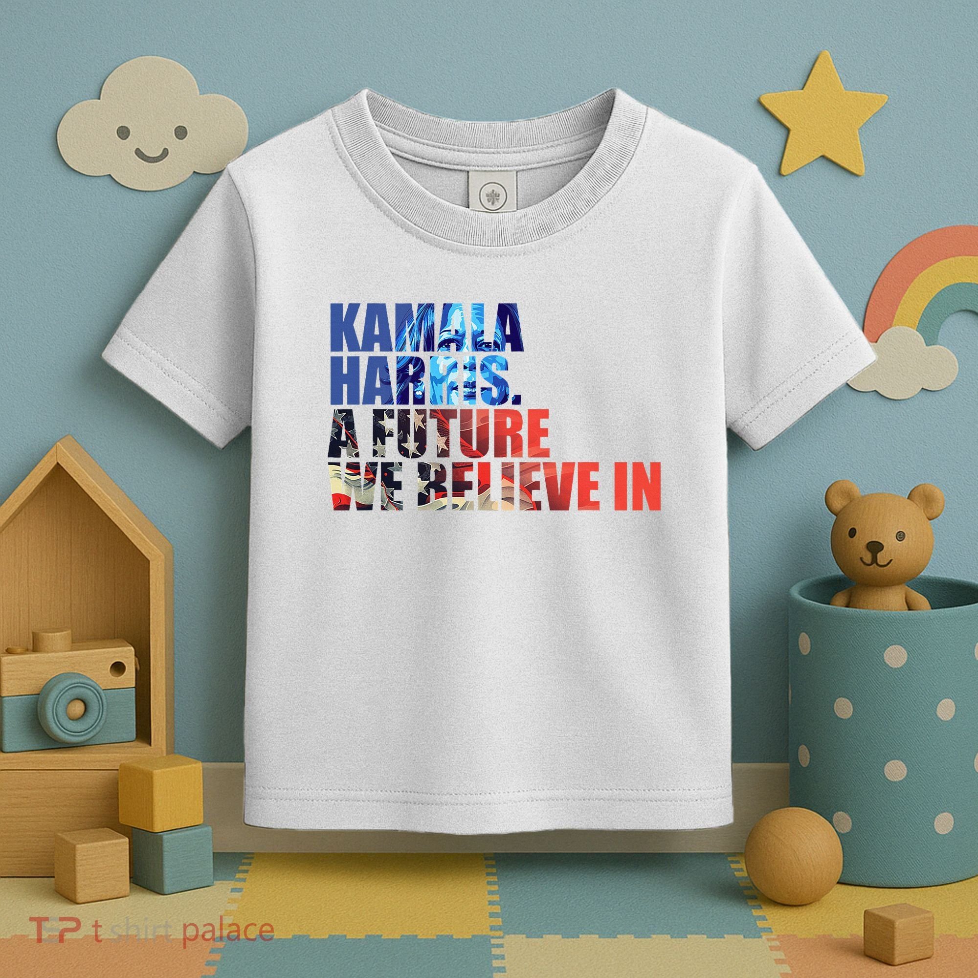 Kamala Harris 2024 Presidential Campaign Toddler T-Shirt