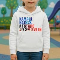 Kamala Harris 2024 Presidential Campaign Kids Hoodie thumb 3