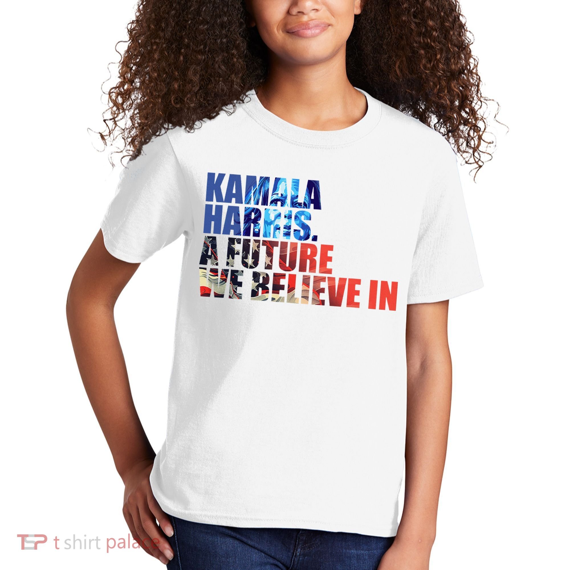 Kamala Harris 2024 Presidential Campaign Kids T-Shirt