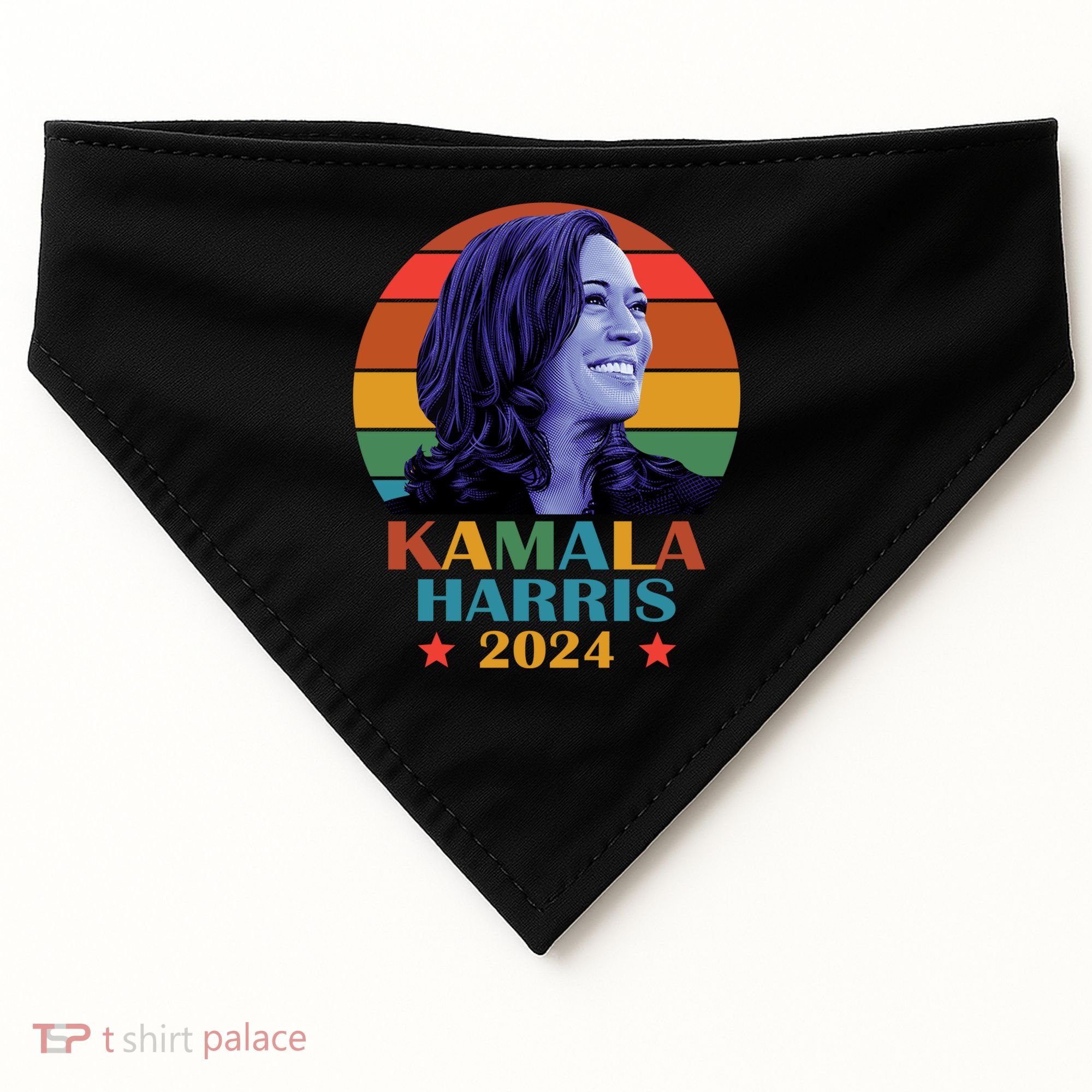 Kamala Harris 2024 Vote President Kamala Election 2024 USA-Made Doggie Bandana
