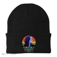 Kamala Harris 2024 Vote President Kamala Election 2024 Beanie thumb 0