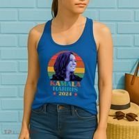 Kamala Harris 2024 Vote President Kamala Election 2024 Women's Tank Top thumb 2