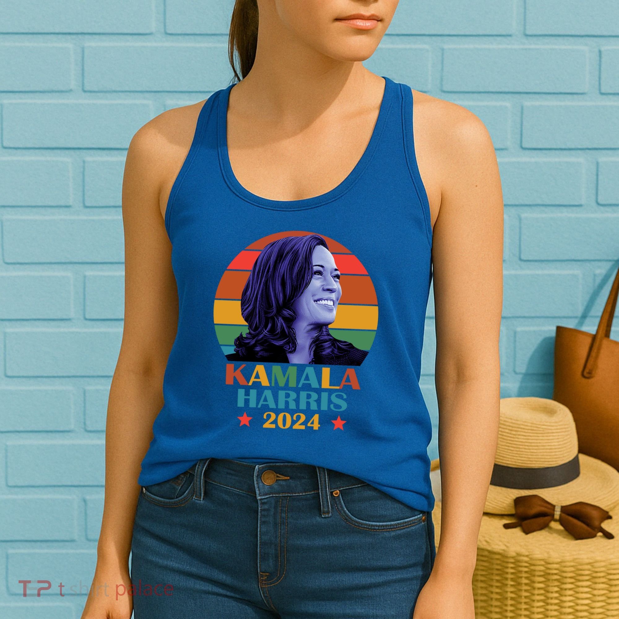 Kamala Harris 2024 Vote President Kamala Election 2024 Women's Tank Top