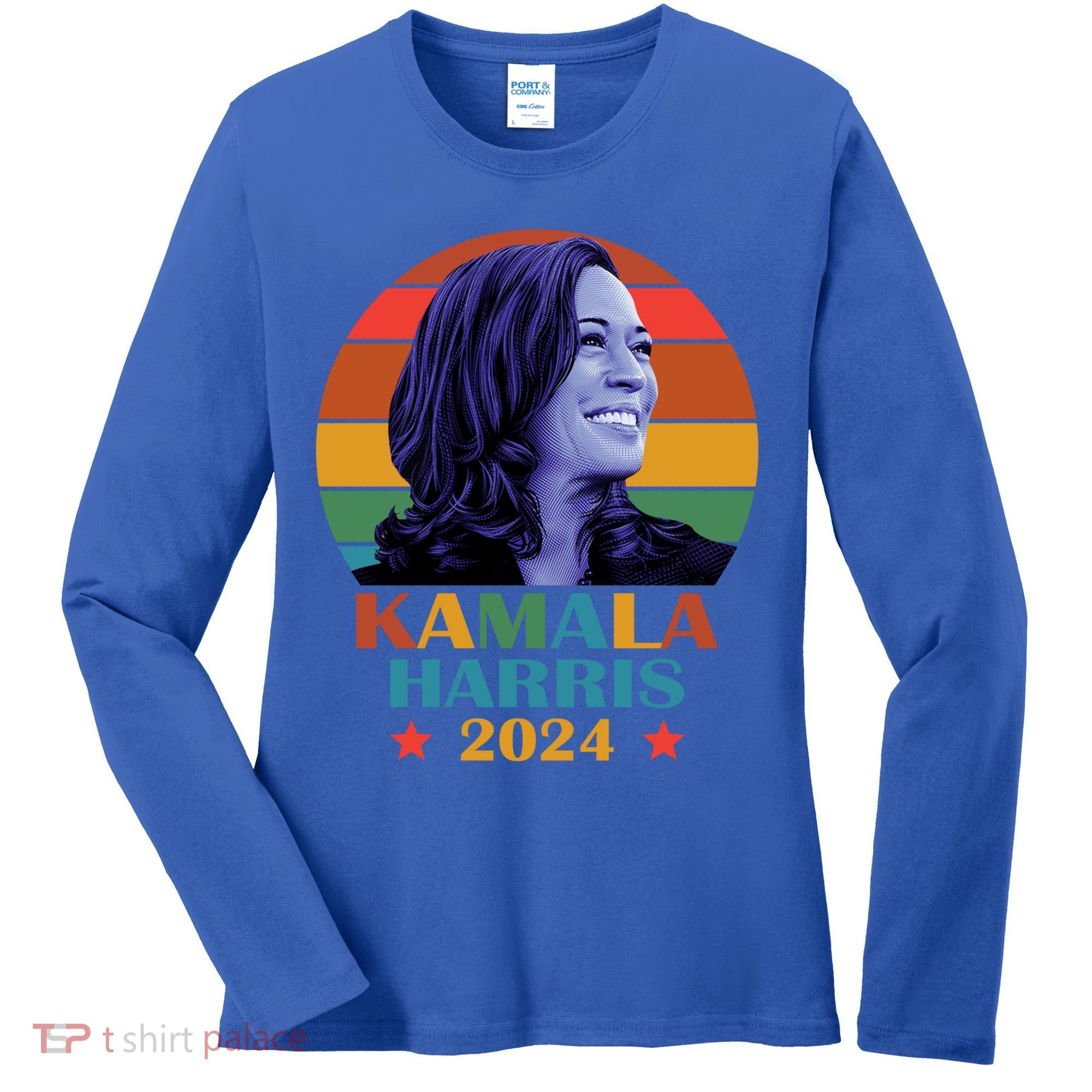 Kamala Harris 2024 Vote President Kamala Election 2024 Women's Long Sleeve Shirt