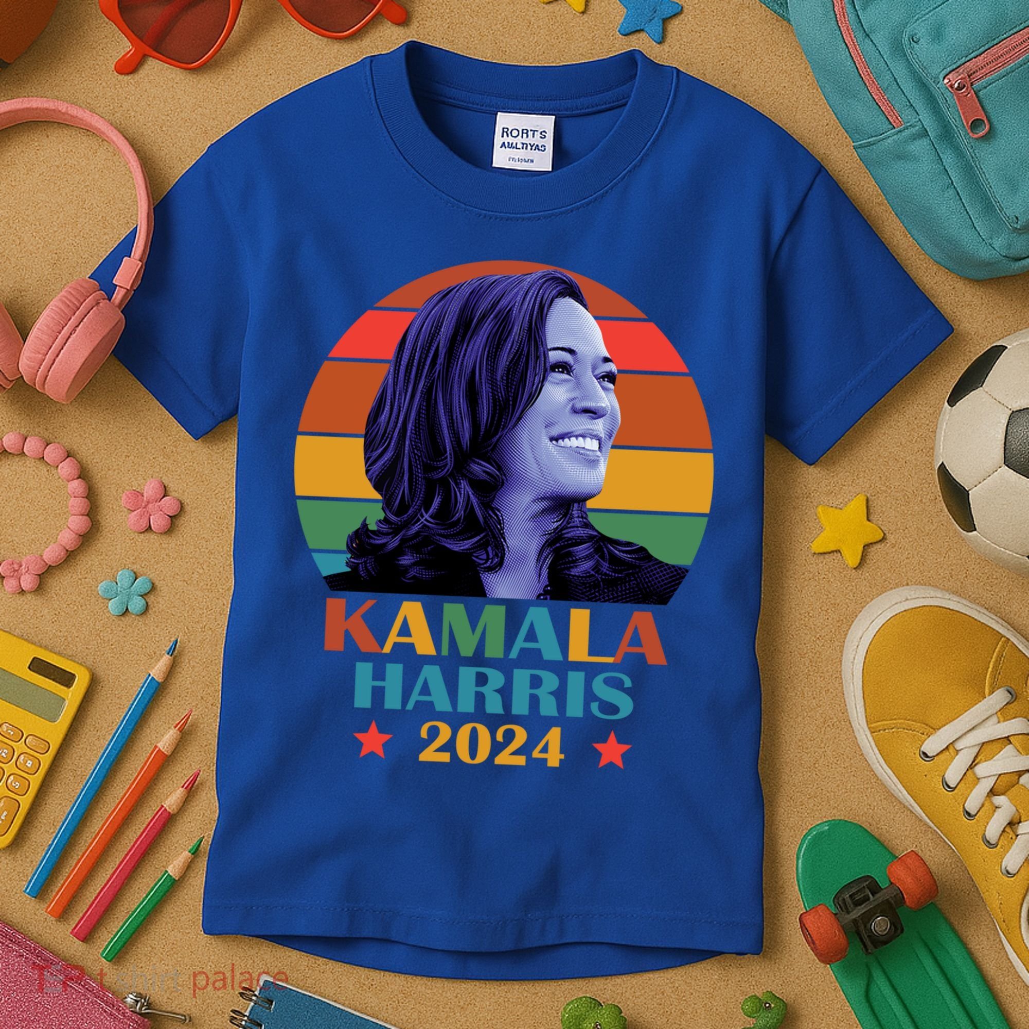 Kamala Harris 2024 Vote President Kamala Election 2024 Kids T-Shirt