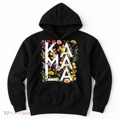 Kamala Harris 2024 Election Floral Flowers Hoodie