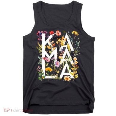 Kamala Harris 2024 Election Floral Flowers Tank Top