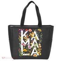 Kamala Harris 2024 Election Floral Flowers Tote Bag thumb 0