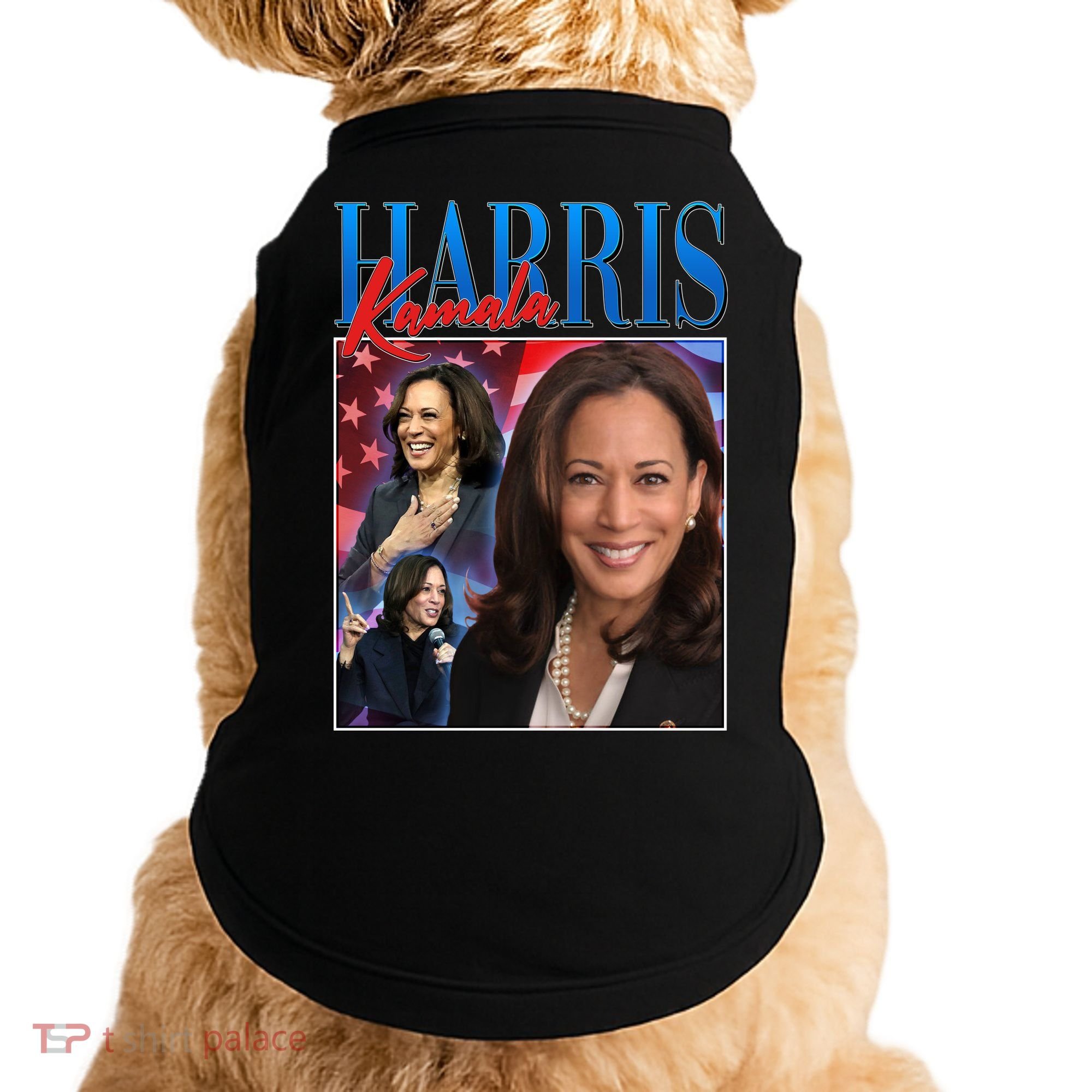 Kamala Harris 2024 Portrait Collage Doggie Tank