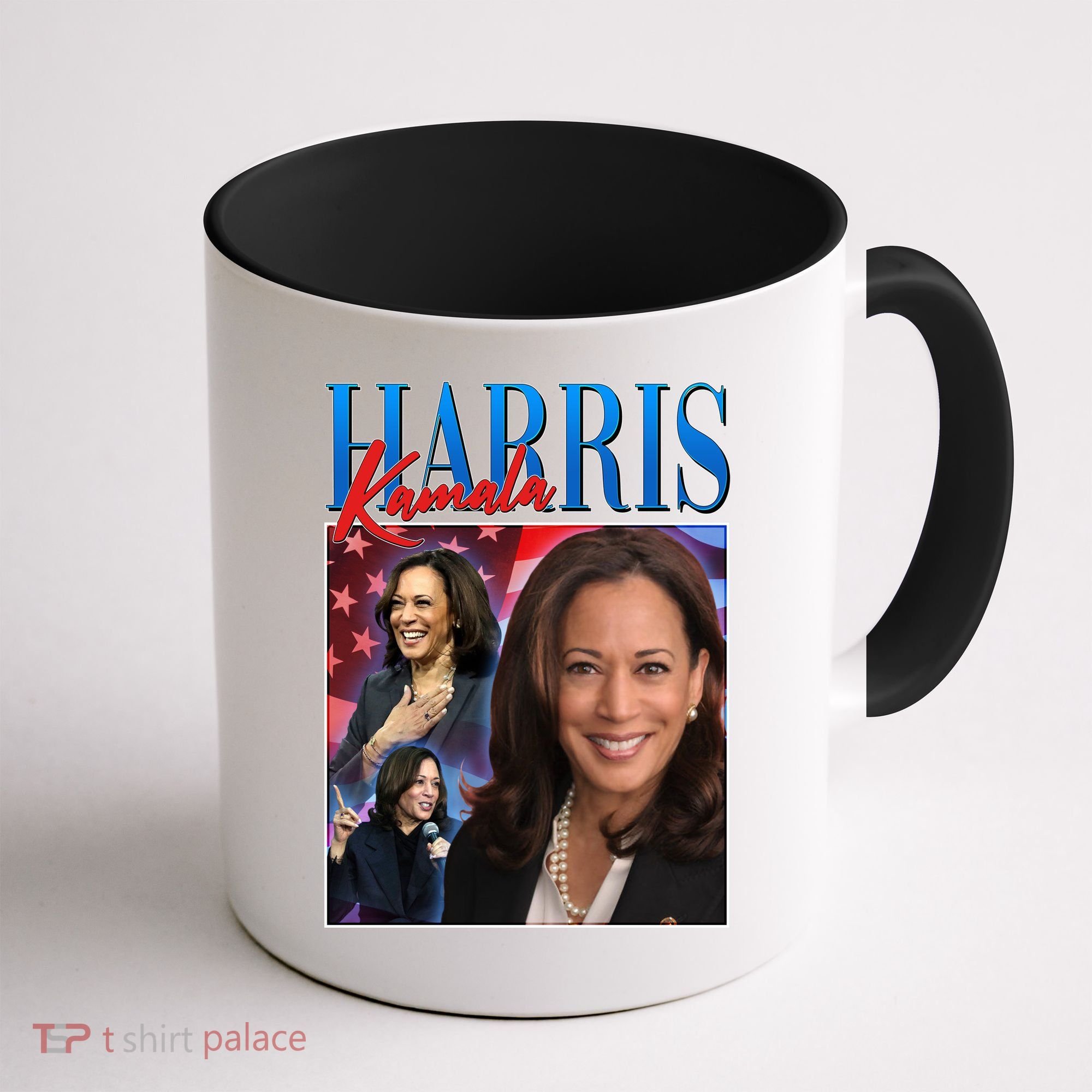 Kamala Harris 2024 Portrait Collage Coffee Mug