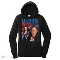 Kamala Harris 2024 Portrait Collage Women's Hoodie thumb 0