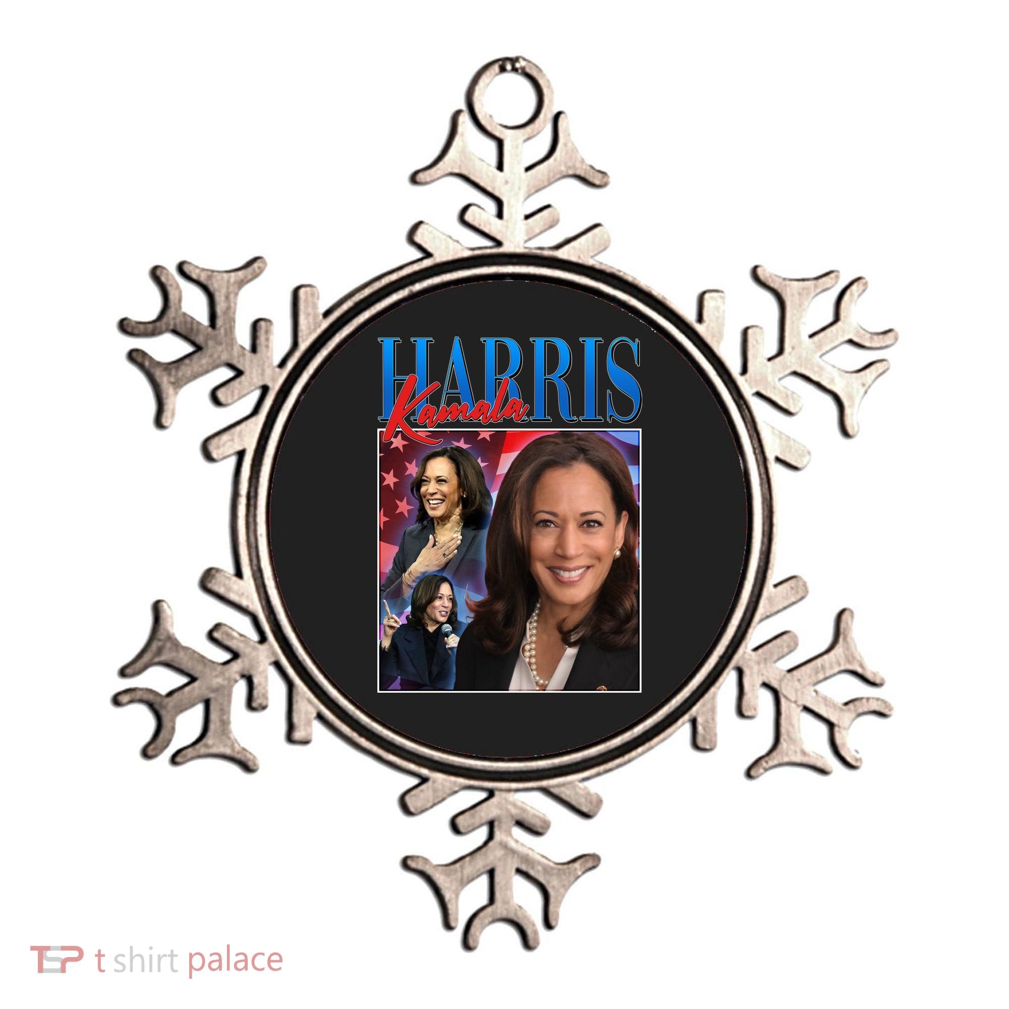 Kamala Harris 2024 Portrait Collage Ornament