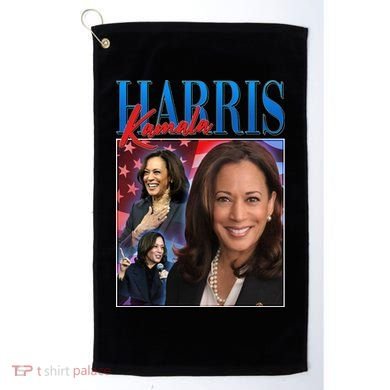 Kamala Harris 2024 Portrait Collage Golf Towel