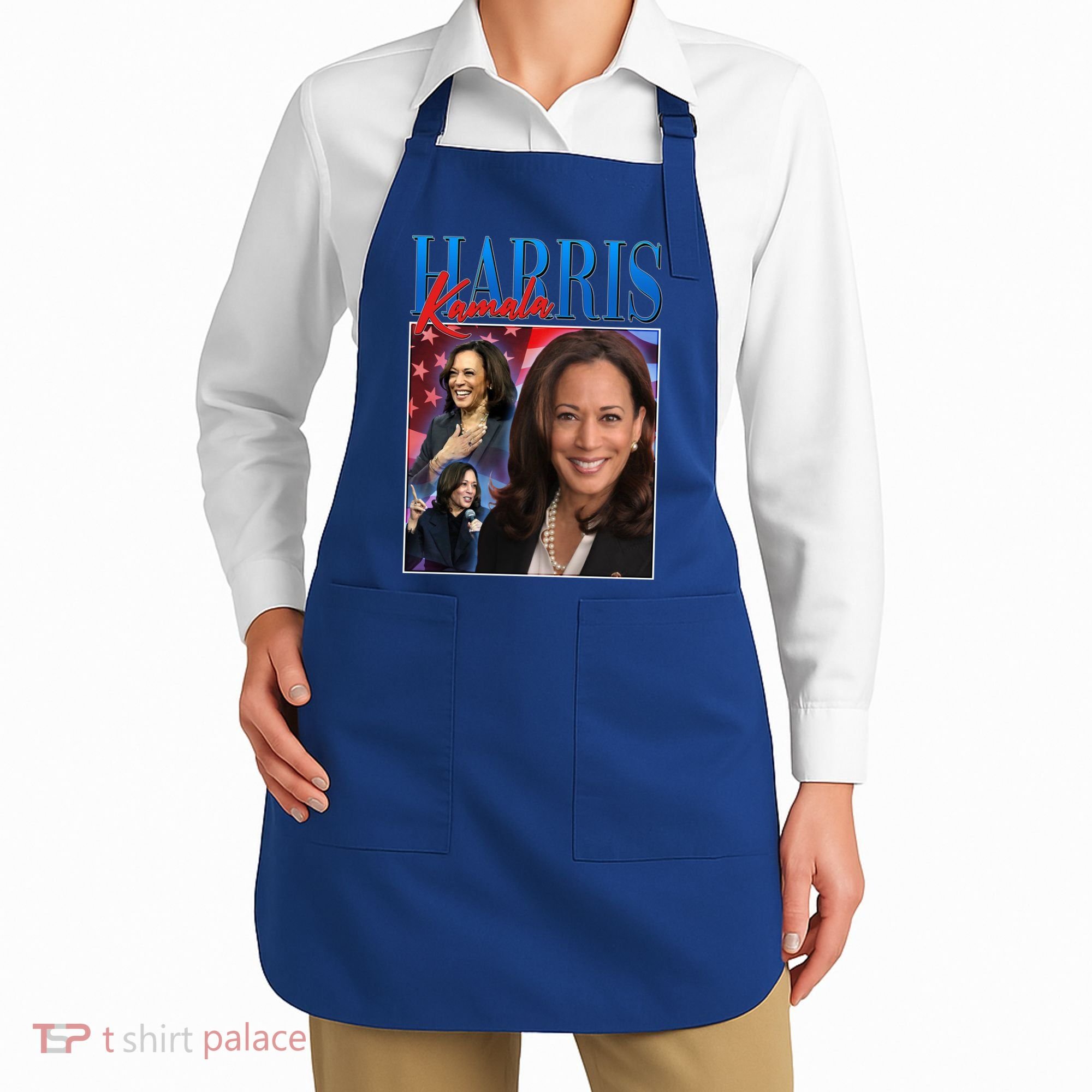 Kamala Harris 2024 Portrait Collage Apron