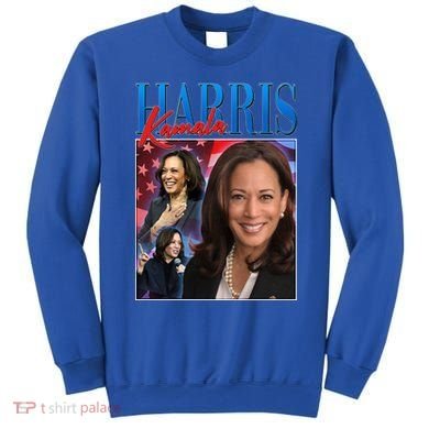 Kamala Harris 2024 Portrait Collage Sweatshirt