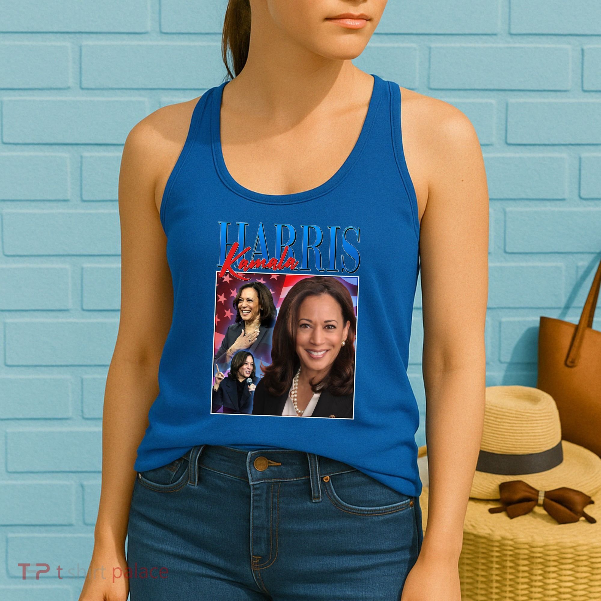 Kamala Harris 2024 Portrait Collage Women's Tank Top