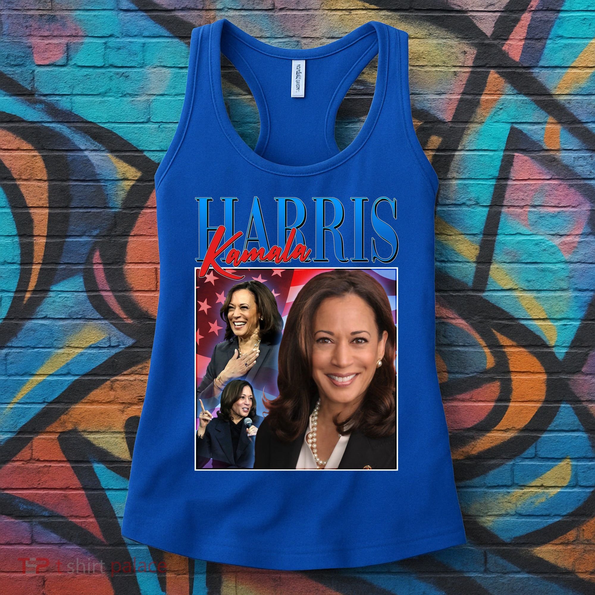Kamala Harris 2024 Portrait Collage Women's Tank Top