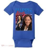 Kamala Harris 2024 Portrait Collage Baby Bodysuit thumb 0
