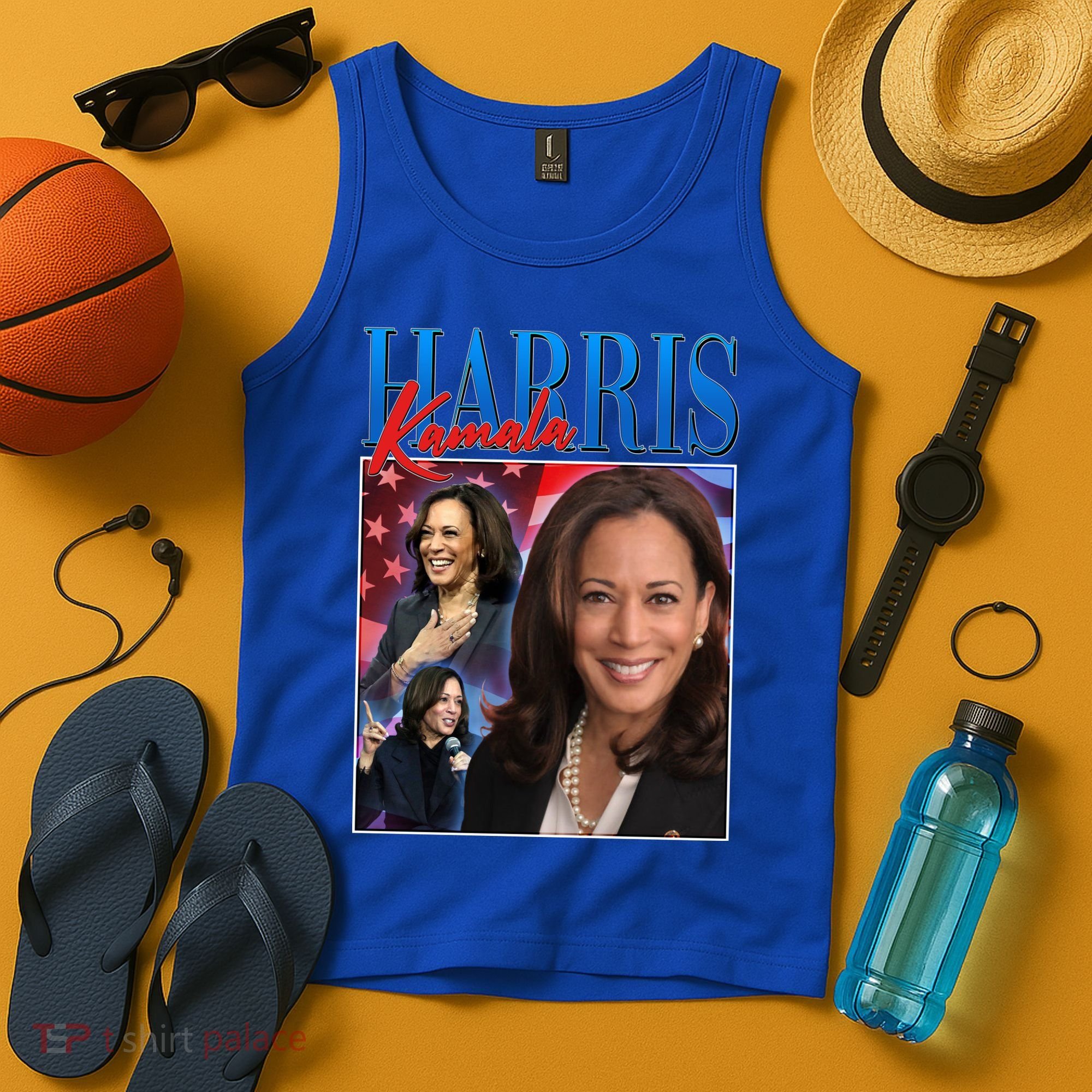 Kamala Harris 2024 Portrait Collage Tank Top