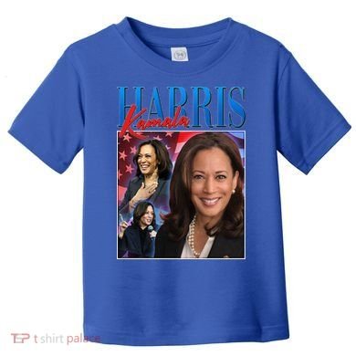 Kamala Harris 2024 Portrait Collage Toddler T-Shirt