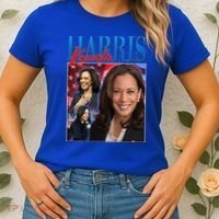 Kamala Harris 2024 Portrait Collage Women's T-Shirt thumb 2