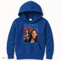 Kamala Harris 2024 Portrait Collage Kids Hoodie thumb 0