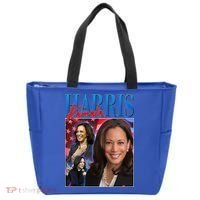 Kamala Harris 2024 Portrait Collage Tote Bag thumb 0