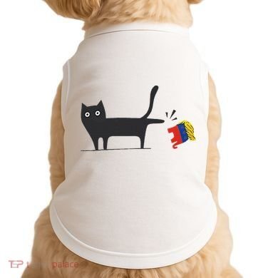Kamala Harris 2024 Victory Black Cat Vs Gop Elephant Doggie Tank