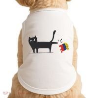 Kamala Harris 2024 Victory Black Cat Vs Gop Elephant Doggie Tank thumb 0