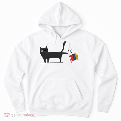 Kamala Harris 2024 Victory Black Cat Vs Gop Elephant Hoodie