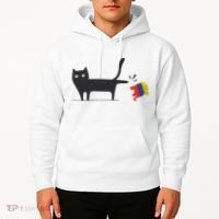 Kamala Harris 2024 Victory Black Cat Vs Gop Elephant Hoodie thumb 2