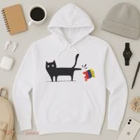Kamala Harris 2024 Victory Black Cat Vs Gop Elephant Hoodie thumb 3