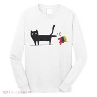 Kamala Harris 2024 Victory Black Cat Vs Gop Elephant Long Sleeve Shirt thumb 0