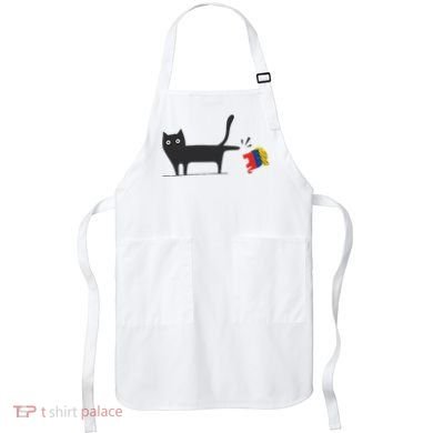 Kamala Harris 2024 Victory Black Cat Vs Gop Elephant Apron