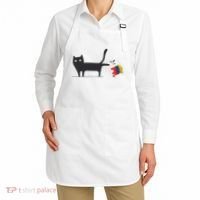 Kamala Harris 2024 Victory Black Cat Vs Gop Elephant Apron thumb 2