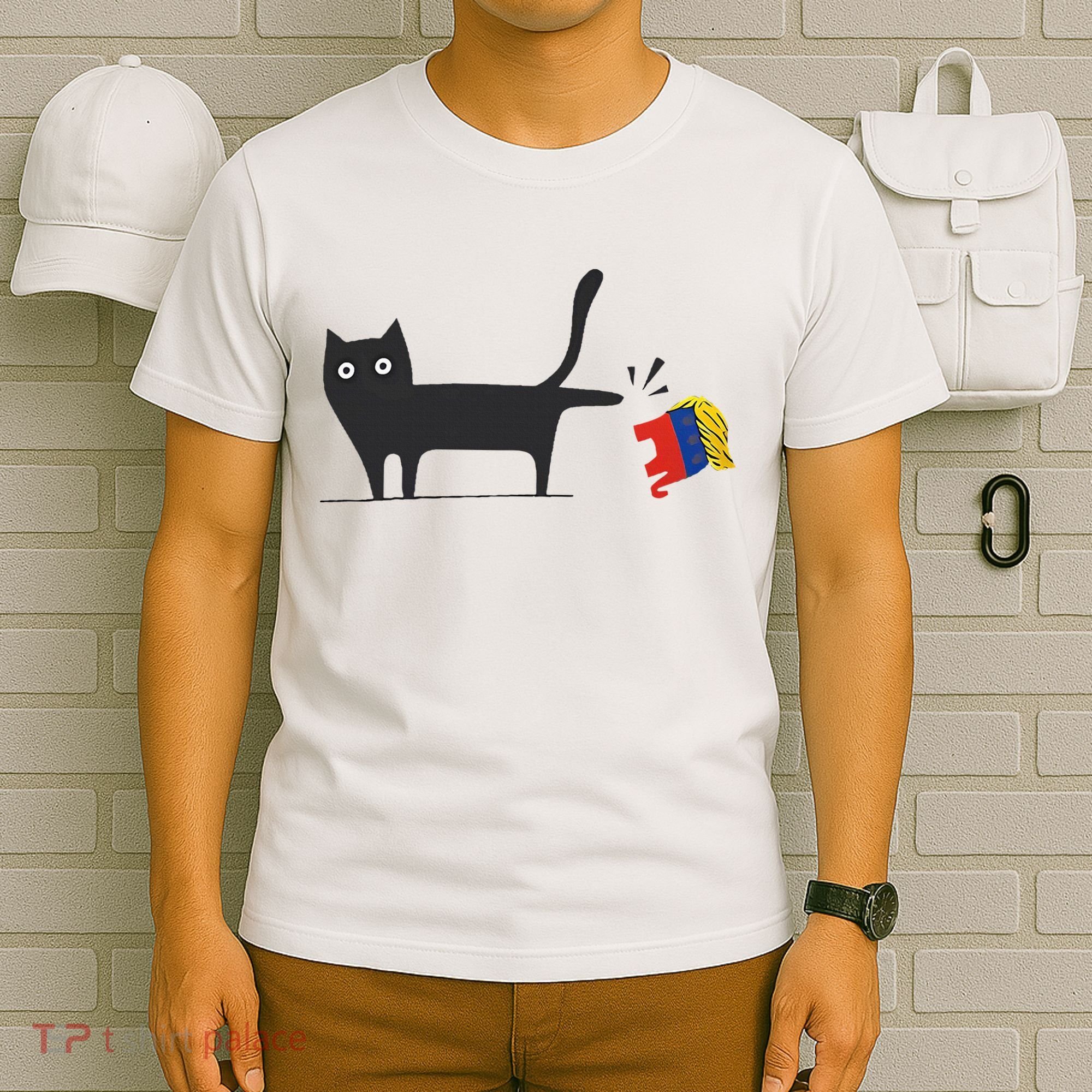 Kamala Harris 2024 Victory Black Cat Vs Gop Elephant T-Shirt