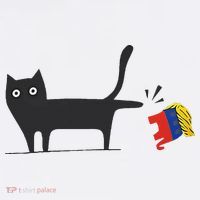 Kamala Harris 2024 Victory Black Cat Vs Gop Elephant Polo thumb 3