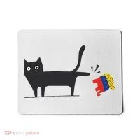 Kamala Harris 2024 Victory Black Cat Vs Gop Elephant Mousepad thumb 0