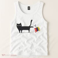 Kamala Harris 2024 Victory Black Cat Vs Gop Elephant Tank Top thumb 2