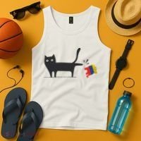 Kamala Harris 2024 Victory Black Cat Vs Gop Elephant Tank Top thumb 4