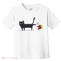 Kamala Harris 2024 Victory Black Cat Vs Gop Elephant Toddler T-Shirt thumb 0
