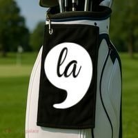 Kamala Harris 2024 Election Support Democrats Win Golf Towel thumb 2