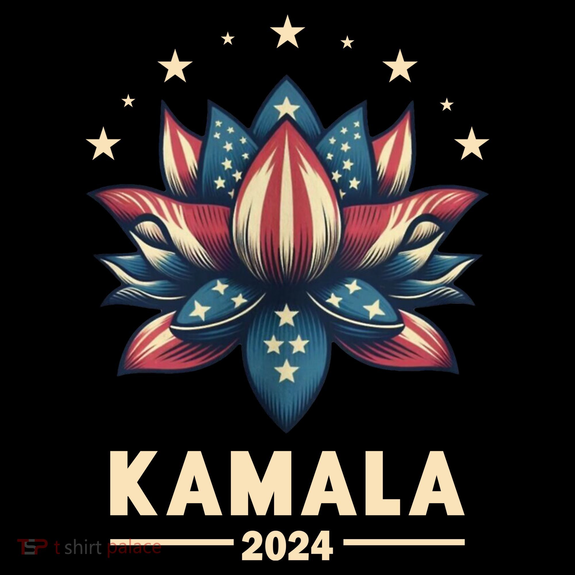 Kamala Harris 2024 Presidential Campaign American Lotus Coffee Mug