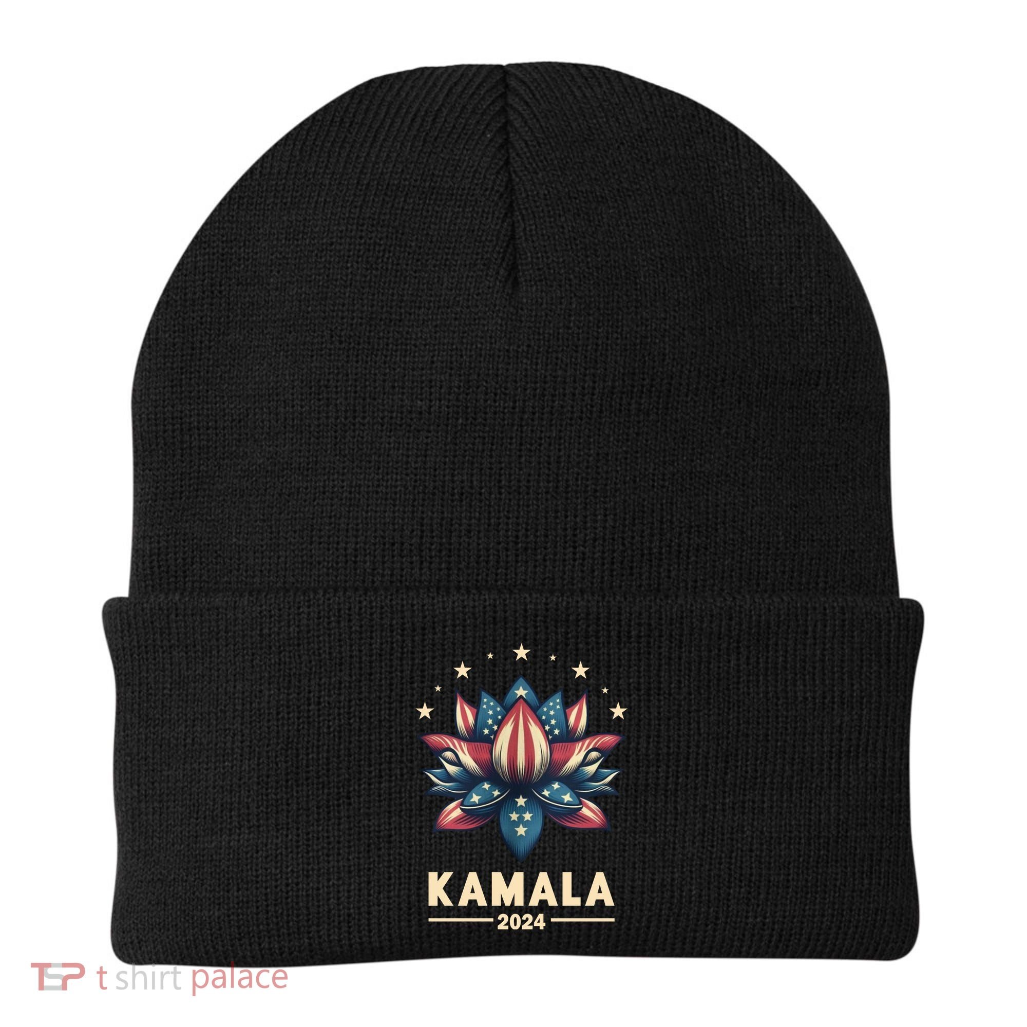 Kamala Harris 2024 Presidential Campaign American Lotus Beanie