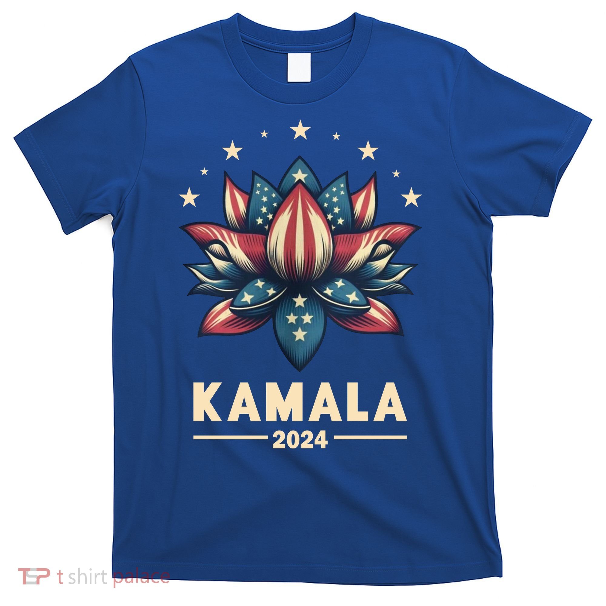 Kamala Harris 2024 Presidential Campaign American Lotus T-Shirt