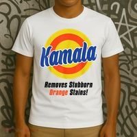 Kamala Harris 2024 Removes Stubborn Stains Funny T-Shirt thumb 3