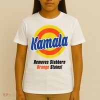 Kamala Harris 2024 Removes Stubborn Stains Funny T-Shirt thumb 4