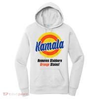 Kamala Harris 2024 Removes Stubborn Stains Funny Women's Hoodie thumb 0