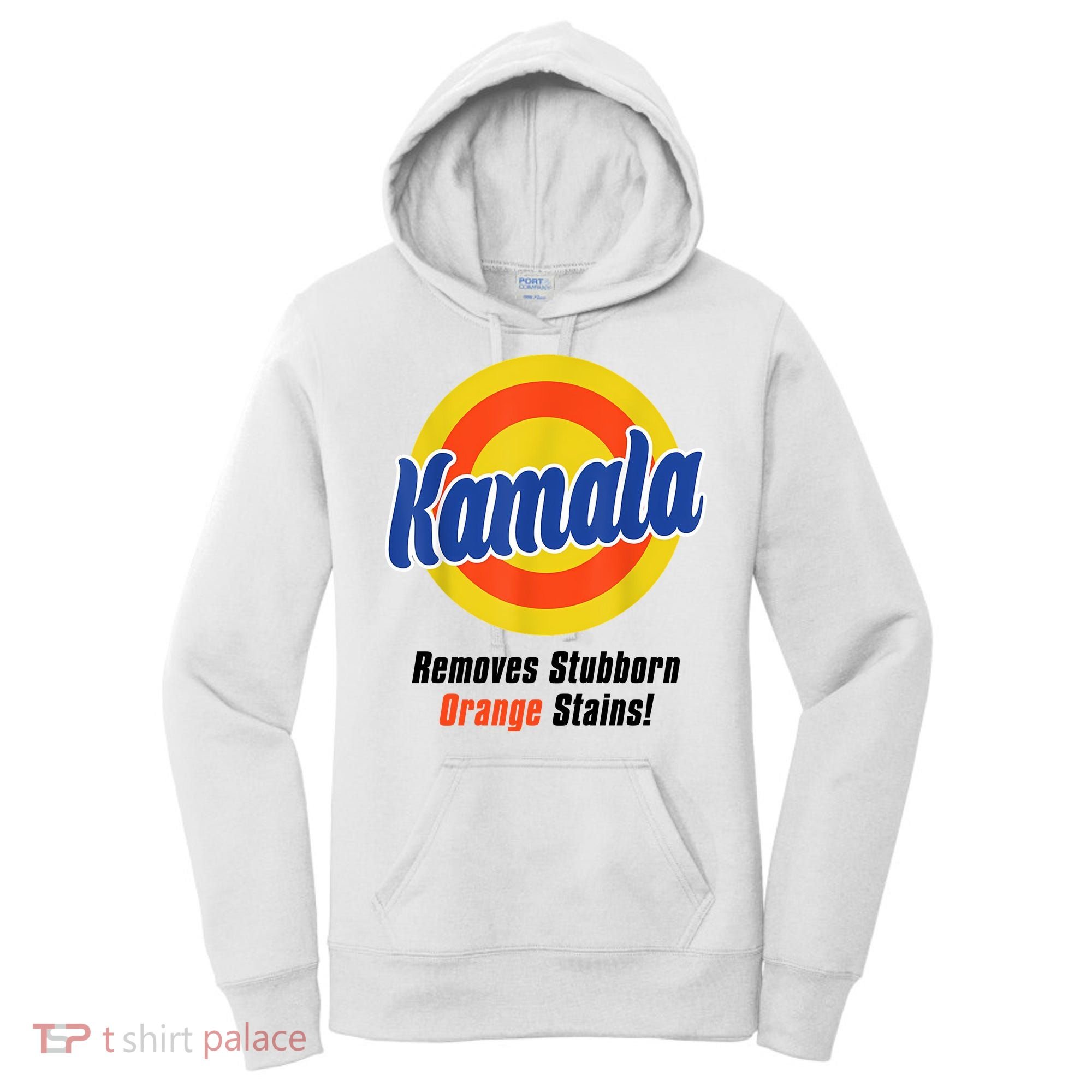 Kamala Harris 2024 Removes Stubborn Stains Funny Women's Hoodie